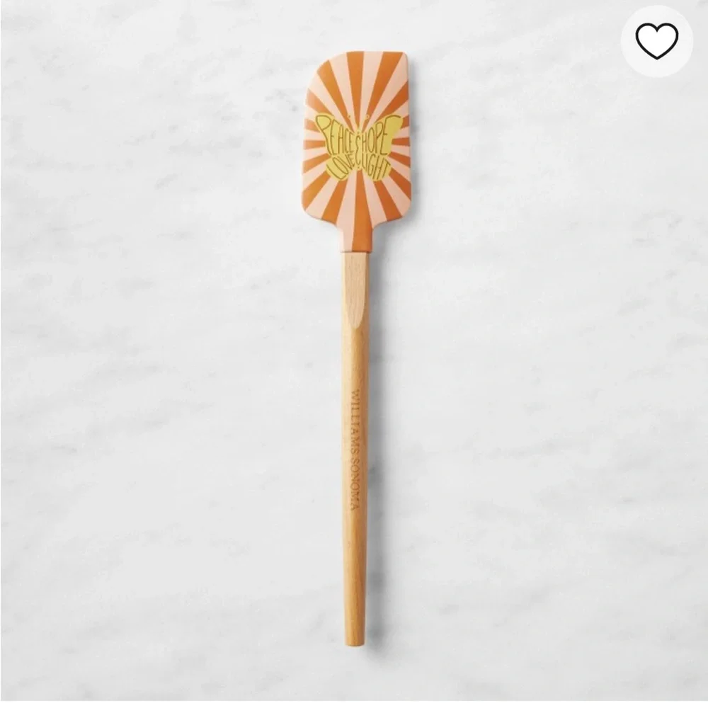 Williams Sonoma No Kid Hungry® Tools 4 Change Silicone FSC® Wood Spatula Common